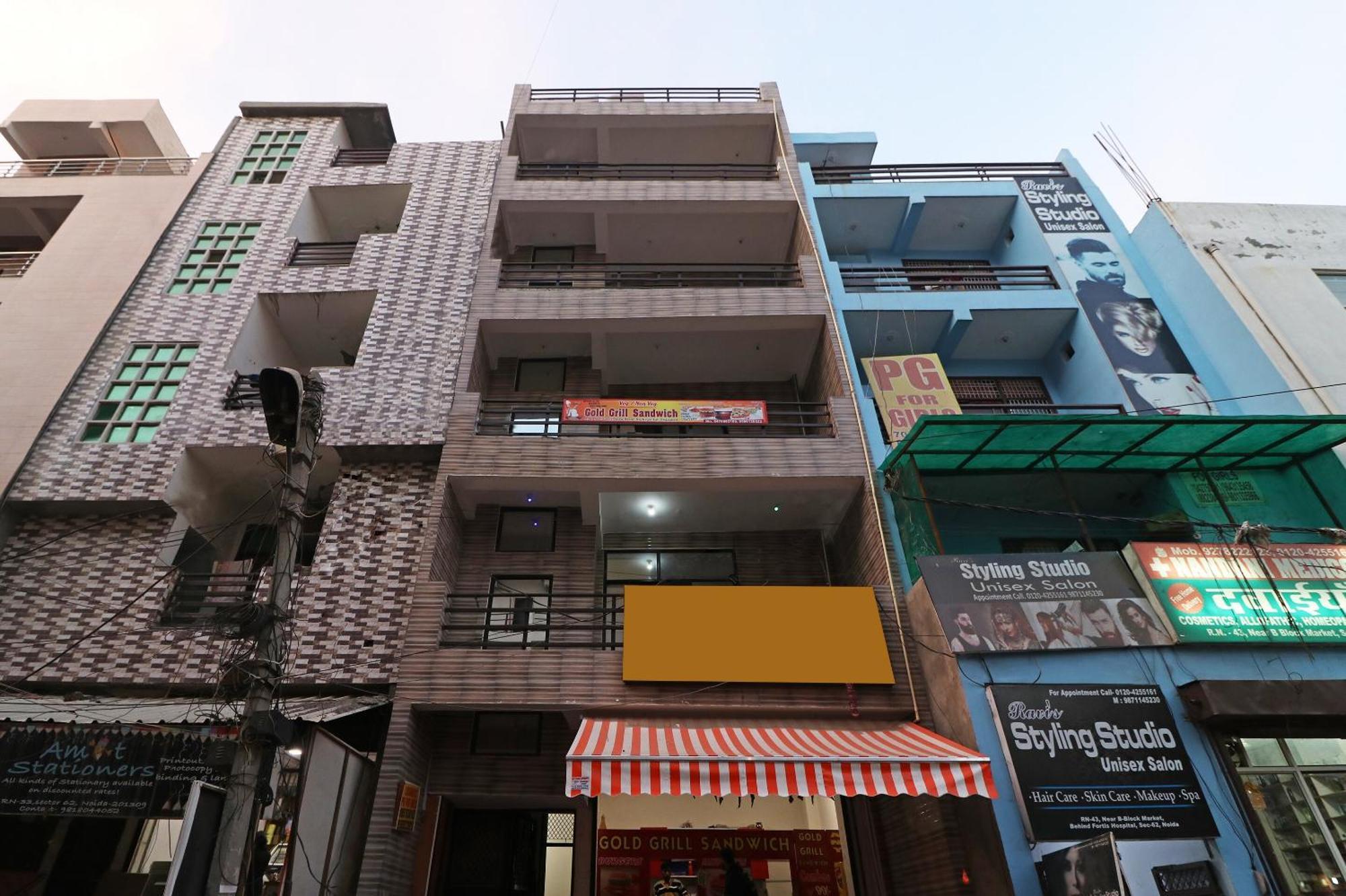 Oyo Triage Home Stay Noida Ngoại thất bức ảnh